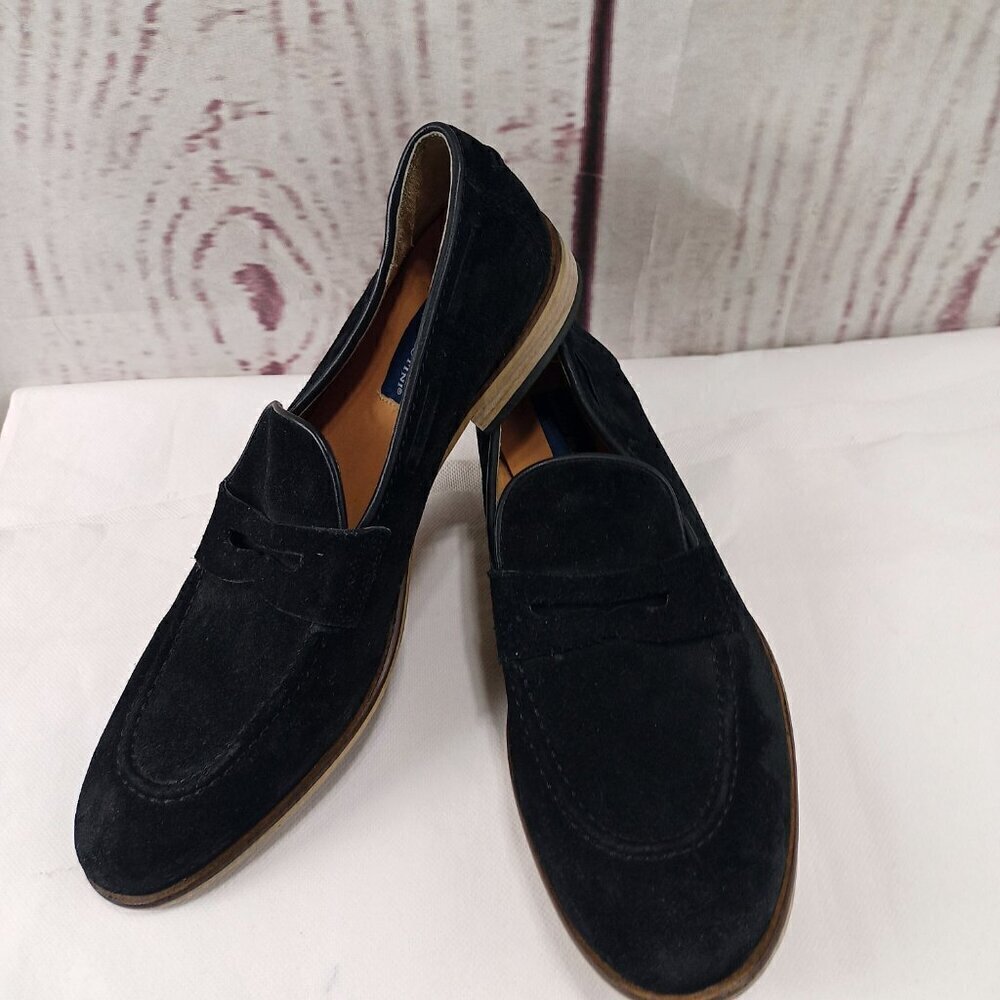 Giorgio Brutini 249371 Mens Black Suede Slip-On Dress Casual Shoes Size 10M - Picture 3 of 15